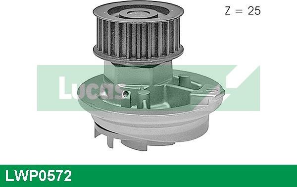 LUCAS LWP0572 - Водяной насос autospares.lv