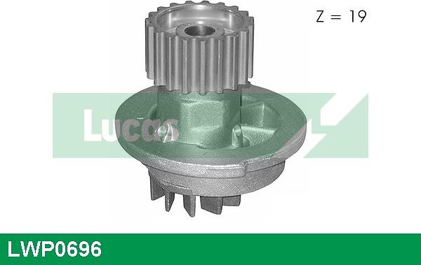 LUCAS LWP0696 - Водяной насос autospares.lv