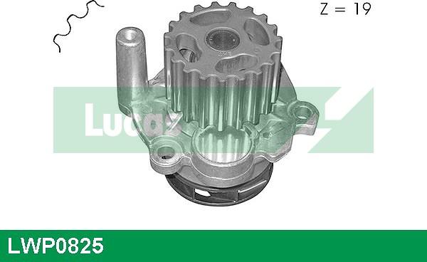 LUCAS LWP0825 - Водяной насос autospares.lv