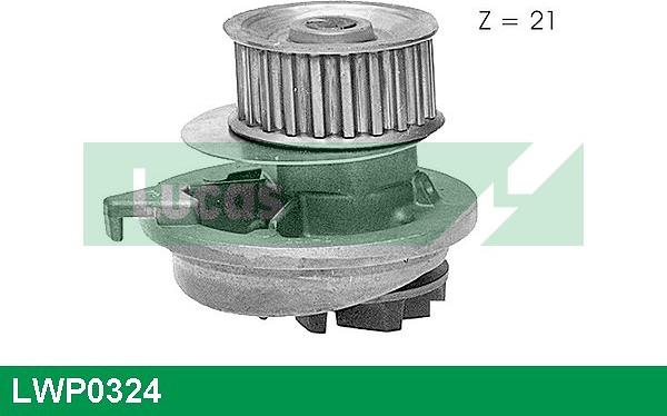 LUCAS LWP0324 - Водяной насос autospares.lv