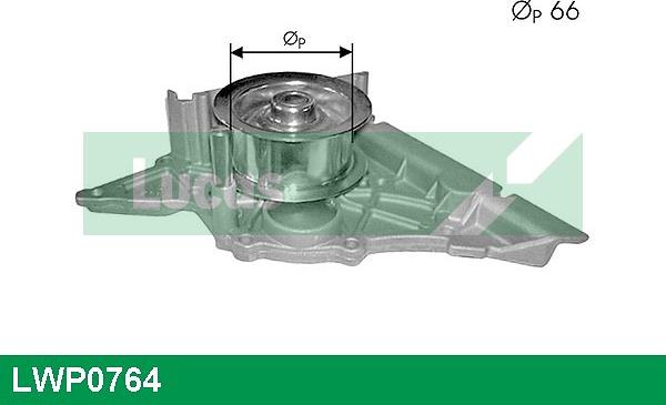 LUCAS LWP0764 - Водяной насос autospares.lv