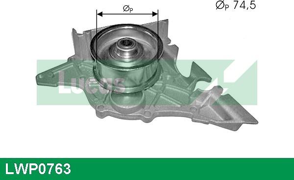 LUCAS LWP0763 - Водяной насос autospares.lv