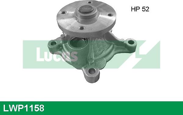 LUCAS LWP1158 - Водяной насос autospares.lv