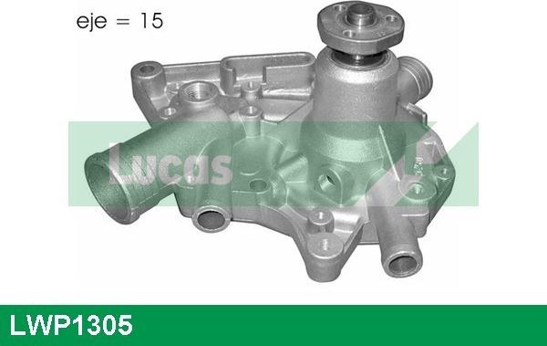 LUCAS LWP1305 - Водяной насос autospares.lv