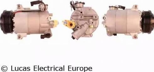 Lucas Electrical ACP998 - Компрессор кондиционера autospares.lv