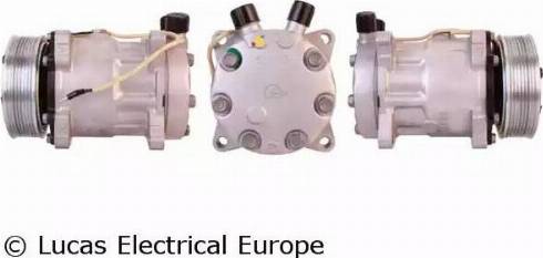 Lucas Electrical ACP945 - Компрессор кондиционера autospares.lv