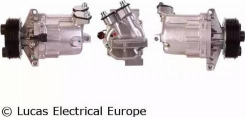 Lucas Electrical ACP941 - Компрессор кондиционера autospares.lv