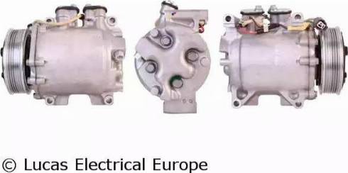 Lucas Electrical ACP948 - Компрессор кондиционера autospares.lv