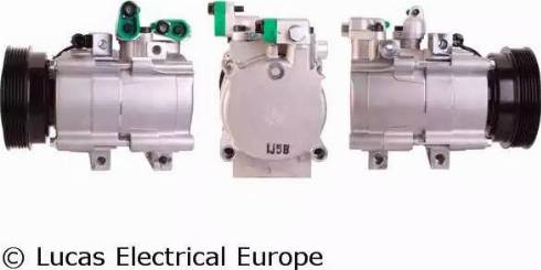 Lucas Electrical ACP953 - Компрессор кондиционера autospares.lv