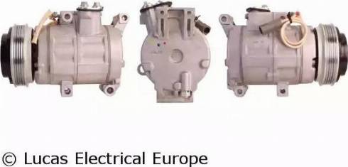 Lucas Electrical ACP968 - Компрессор кондиционера autospares.lv