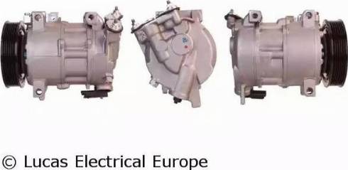 Lucas Electrical ACP909 - Компрессор кондиционера autospares.lv