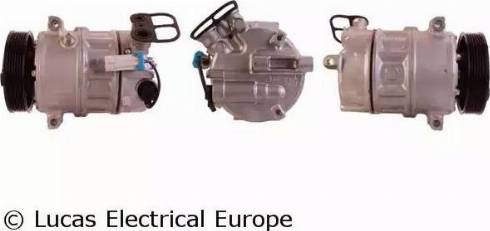 Lucas Electrical ACP904 - Компрессор кондиционера autospares.lv