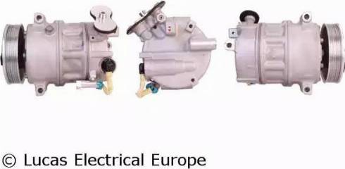 Lucas Electrical ACP905 - Компрессор кондиционера autospares.lv