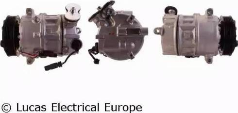 Lucas Electrical ACP907 - Компрессор кондиционера autospares.lv