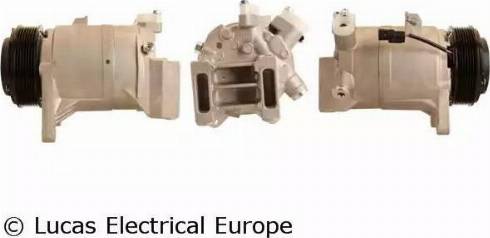 Lucas Electrical ACP913 - Компрессор кондиционера autospares.lv
