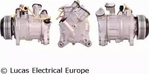 Lucas Electrical ACP989 - Компрессор кондиционера autospares.lv