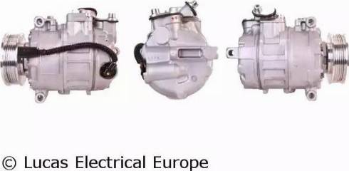 Lucas Electrical ACP981 - Компрессор кондиционера autospares.lv