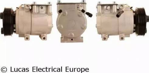 Lucas Electrical ACP983 - Компрессор кондиционера autospares.lv