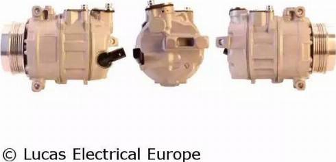 Lucas Electrical ACP987 - Компрессор кондиционера autospares.lv