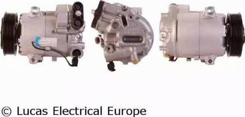 Lucas Electrical ACP938 - Компрессор кондиционера autospares.lv