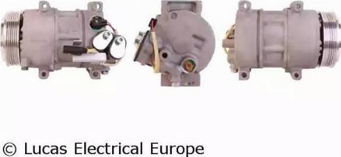 Lucas Electrical ACP937 - Компрессор кондиционера autospares.lv