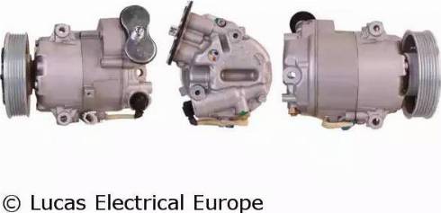 Lucas Electrical ACP924 - Компрессор кондиционера autospares.lv