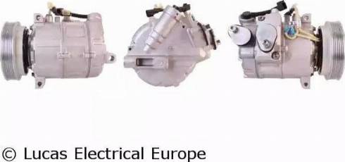Lucas Electrical ACP922 - Компрессор кондиционера autospares.lv