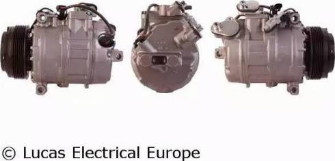 Lucas Electrical ACP927 - Компрессор кондиционера autospares.lv