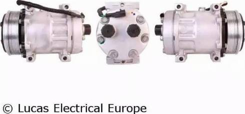 Lucas Electrical ACP975 - Компрессор кондиционера autospares.lv
