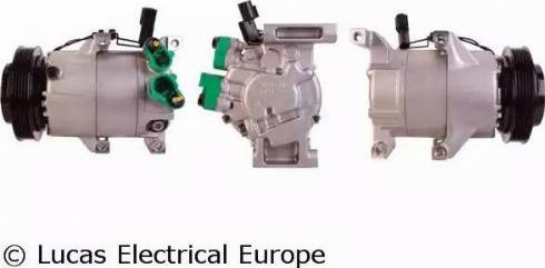 Lucas Electrical ACP976 - Компрессор кондиционера autospares.lv