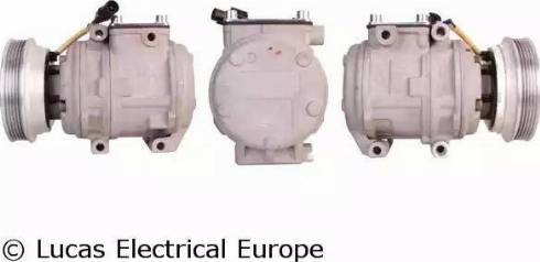 Lucas Electrical ACP970 - Компрессор кондиционера autospares.lv