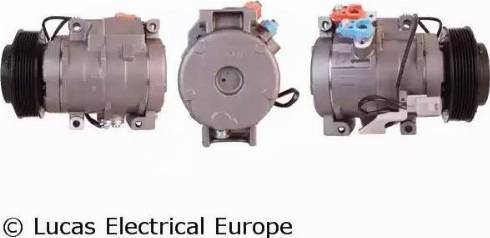 Lucas Electrical ACP978 - Компрессор кондиционера autospares.lv