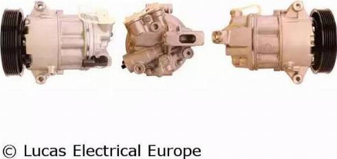 Lucas Electrical ACP973 - Компрессор кондиционера autospares.lv