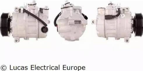 Lucas Electrical ACP494 - Компрессор кондиционера autospares.lv
