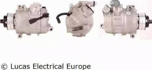 Lucas Electrical ACP496 - Компрессор кондиционера autospares.lv