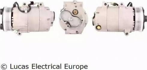 Lucas Electrical ACP490 - Компрессор кондиционера autospares.lv