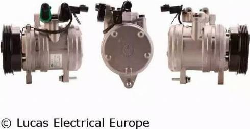 Lucas Electrical ACP491 - Компрессор кондиционера autospares.lv