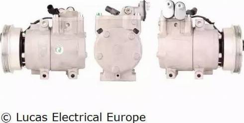 Lucas Electrical ACP492 - Компрессор кондиционера autospares.lv