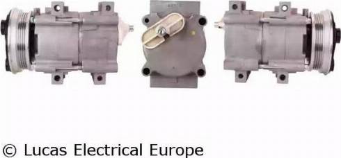 Lucas Electrical ACP441 - Компрессор кондиционера autospares.lv