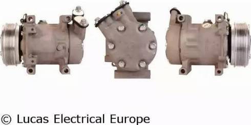 Lucas Electrical ACP451 - Компрессор кондиционера autospares.lv