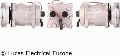 Lucas Electrical ACP452 - Компрессор кондиционера autospares.lv