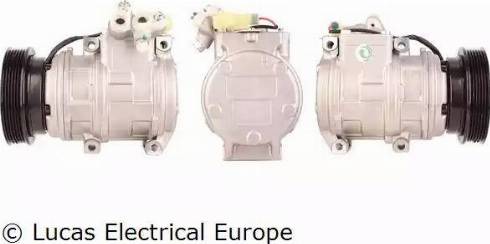 Lucas Electrical ACP465 - Компрессор кондиционера autospares.lv
