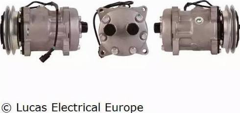 Lucas Electrical ACP460 - Компрессор кондиционера autospares.lv