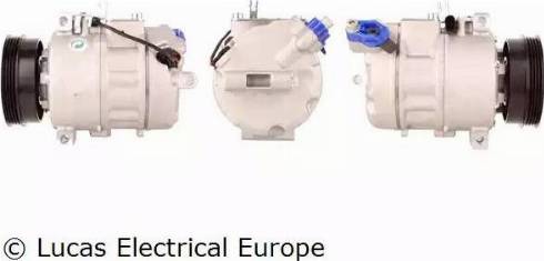 Lucas Electrical ACP405 - Компрессор кондиционера autospares.lv