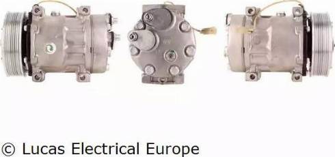 Lucas Electrical ACP400 - Компрессор кондиционера autospares.lv