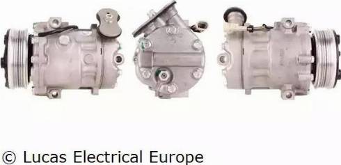 Lucas Electrical ACP401 - Компрессор кондиционера autospares.lv