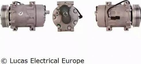Lucas Electrical ACP410 - Компрессор кондиционера autospares.lv