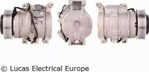 Lucas Electrical ACP486 - Компрессор кондиционера autospares.lv