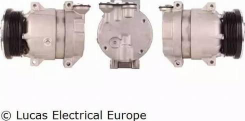 Lucas Electrical ACP480 - Компрессор кондиционера autospares.lv