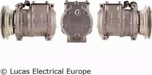 Lucas Electrical ACP435 - Компрессор кондиционера autospares.lv